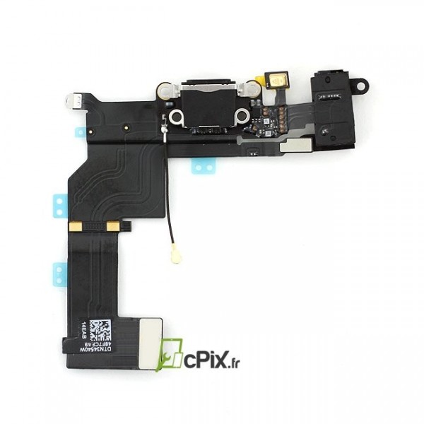 réparation iPhone 5S Connecteur de charge noir