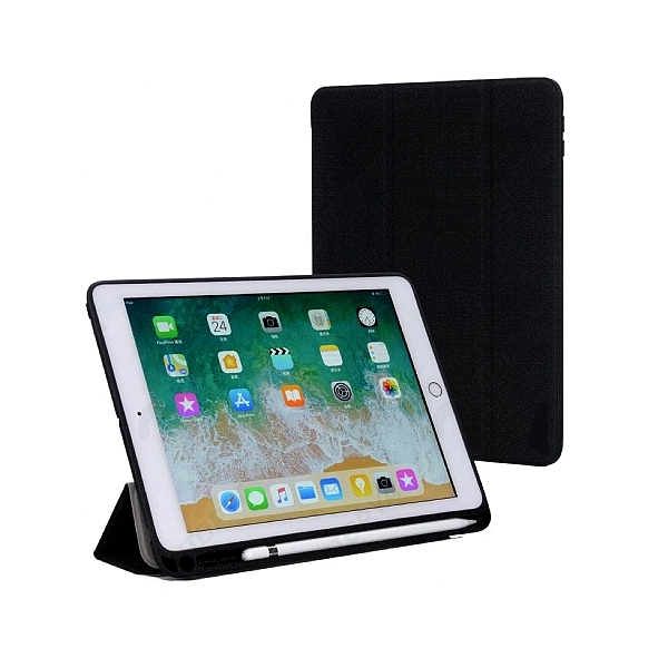 Étui pour iPad Air 2 avec protecteur d'écran et stylet - or