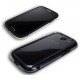  Samsung Galaxy S3 et S3 4G : Housse bumper noir transparent -sur telephone 