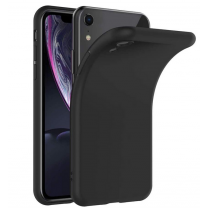 Coque silicone TPU Noire iPhone XR