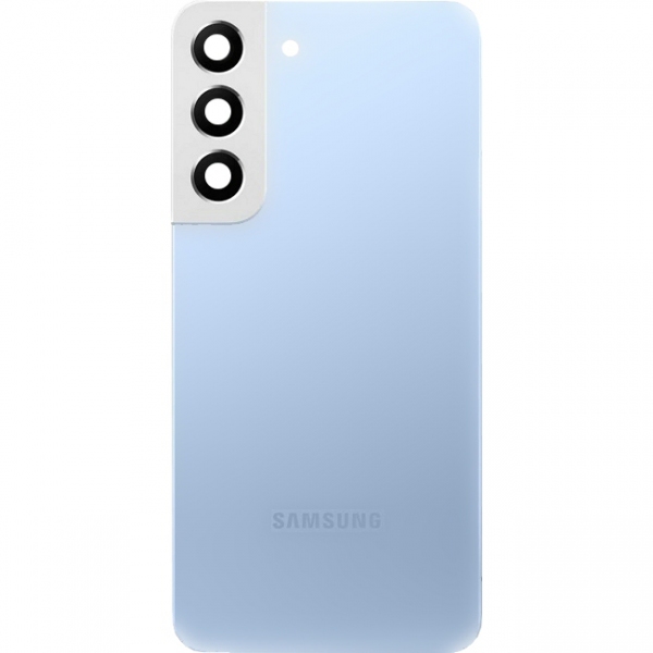 Vitre arrière Galaxy S22+ Bleue
