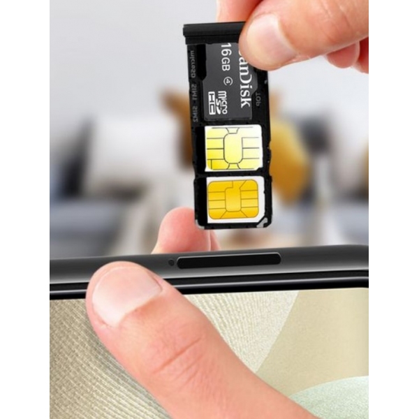 Lecteur SIM + Carte SD Samsung A01 A02 A02S A10S A11 A12 A51 A71