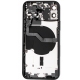 Châssis complet d'origine Apple iPhone 12 + vitre arrière noire (2Vie)