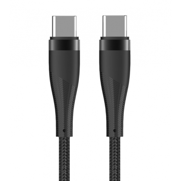 Câble USB-C / USB-C, Fast Charge rapide 60W, 1m