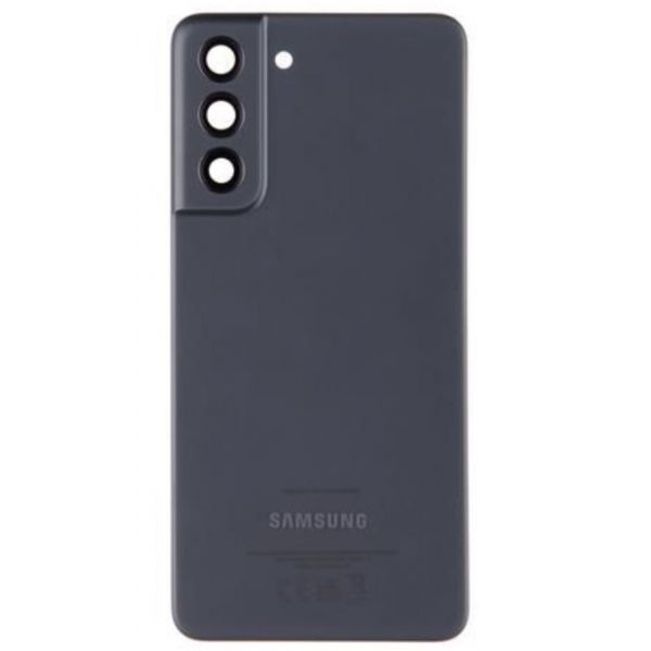 Vitre arrière Galaxy S21 FE (G990) Graphite Noir. Original Samsung