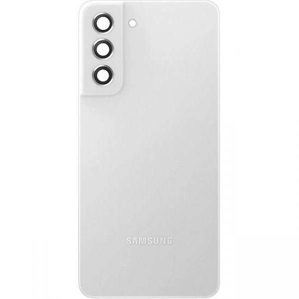Vitre arrière Galaxy S21 FE (G990) Blanche. Original Samsung