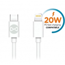 Câble USB-C vers Lightning, charge rapide 20W, 2m
