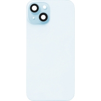 Vitre arrière iPhone 15 Plus Bleue