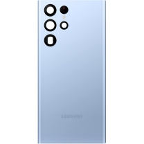 Vitre arrière Galaxy S22 Ultra 5G bleue