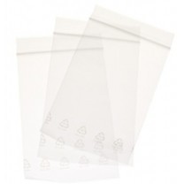 100 Sachets refermables 80x120mm Transparents