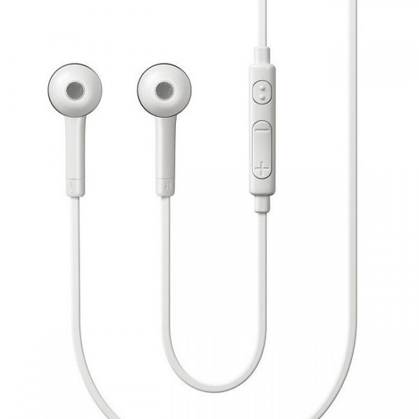 Kit main libre blanc ou écouteurs, accessoire pour smartphone Samsung