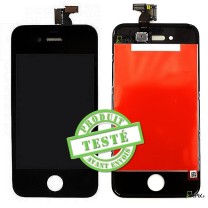  iPhone 4 : Ecran Noir LCD et vitre tactile assemblés réparation iPhone 4