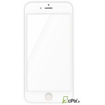 Vitre seule blanche avant : iPhone 6 Plus