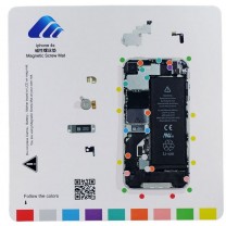 iPhone 4S : Tapis gabarit vis pour démontage magnétique 