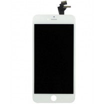 Vitre écran iPhone 6 Plus blanc LCD RETINA sur châssis. Pièce détachée