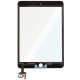 iPad Mini 3 (A1599, A1600) : Vitre tactile NOIRE avec contrôleur tactile IC-remplacement