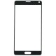  Galaxy Note 4 SM-N910F : vitre seule Noire sans logo pour NOTE 4 - pièce détachée 