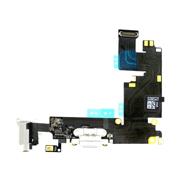 iPhone 6 Plus : Connecteur de charge blanc - pièce détachée 