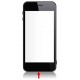 iPhone 6 Plus : Connecteur de charge blanc - pièce détachée 