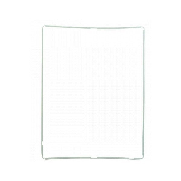  iPad 2 / 3 / 4 : Joint blanc châssis - pièce détachée blanc