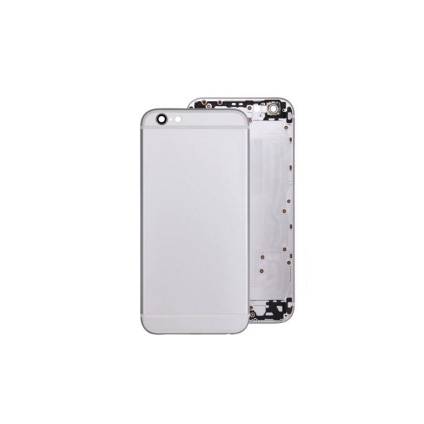iPhone 6 : coque arrière Argent (gris) - pièce détachée