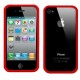 iPhone 5 / 5S / SE : Bumper -rouge