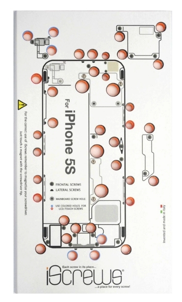 iScrews : iPhone 5S - Organisateur de vis