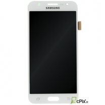 Ecran Galaxy J5 SM-J500 avec LCD et vitre tactile blanche (vue de face)
