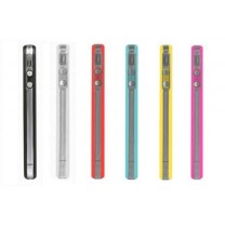  iPhone 5 / 5S / SE : Bumper coloré et transparent - accessoirev