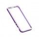 iPhone 5, 5S et SE : Bumper blanc coloré violet