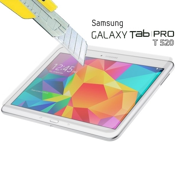 Verre trempé de protection pour écran de Samsung Galaxy Tab Pro T520