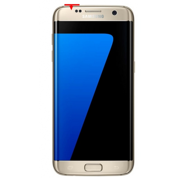 MMOBIEL Tiroir Carte Sim de Rechange Compatible avec Samsung Galaxy S7 2016 Support Carte SIM INCL Or Joint en Caoutchouc et l'épingle SIM 