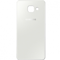 Samsung Galaxy A3 (20détaché16) A310F : Vitre arrière Blanc - pièce e