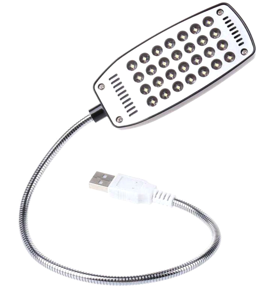 Lampe LED USB Flexible Puissante avec 8 DEL/se branche sur le port
