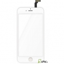 iPhone 6 : Vitre tactile Blanche seule de remplacement