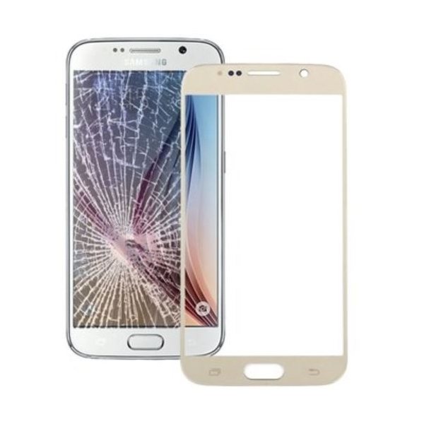 Galaxy S6 SM-G920F : Vitre Or de remplacement