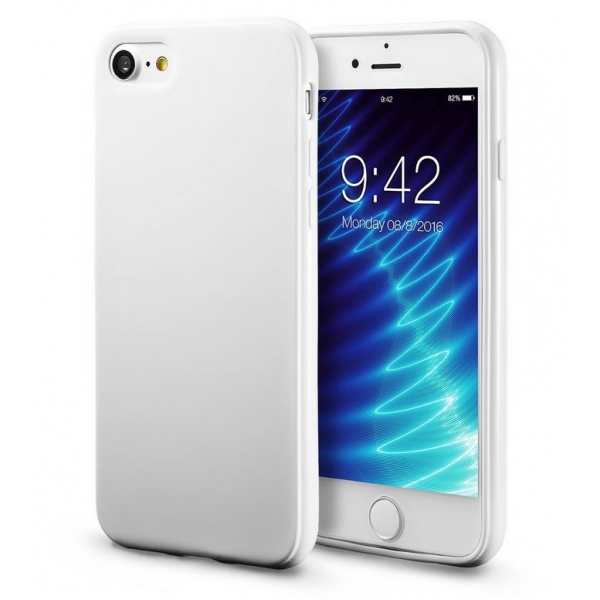 coque iphone 8 blanche silicone