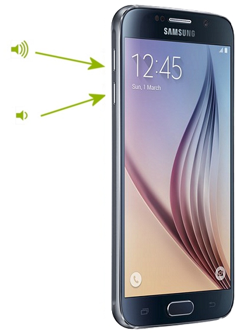 Nappe volume Samsung Galaxy S6 SM-G920F