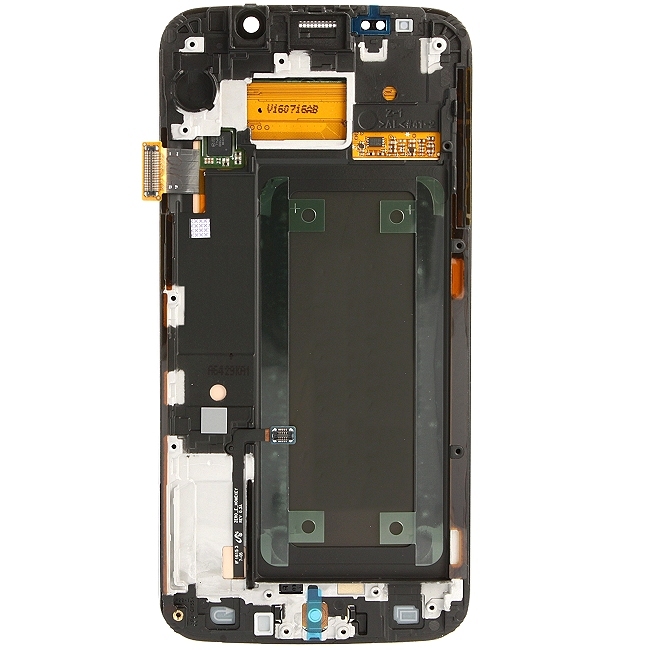 Samsung Galaxy S6 Edge SM-G925F : Ecran complet Noir Cosmos