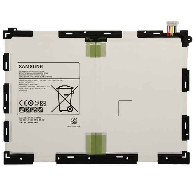 Galaxy Tab A 9,7" P550, T550, T555 : Batterie de rechange
